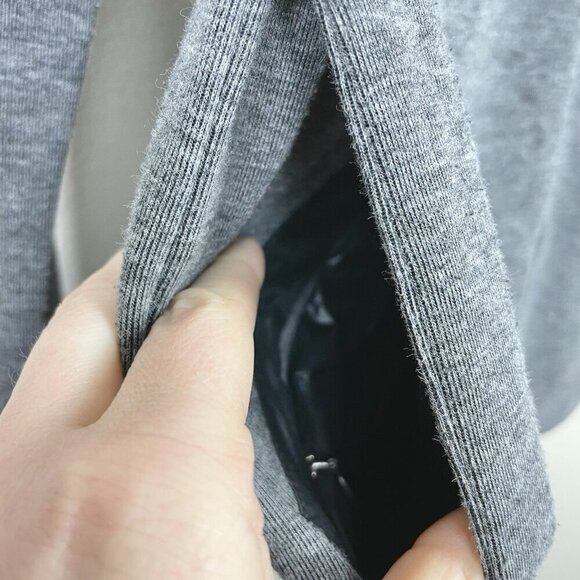 Nau Women's XS Hyperspace Grey Spacedye Full Zip Hoodie Sweatshirt Organic Cotto - Picture 5 of 16